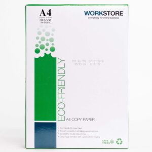WorkStore Copier Paper | Pack of 5 | A4 Size | 70 GSM | 500 Sheets