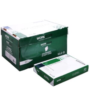 WorkStore A4 Copier Paper – 70 GSM, 500 Sheets | High Brightness, Fast Drying