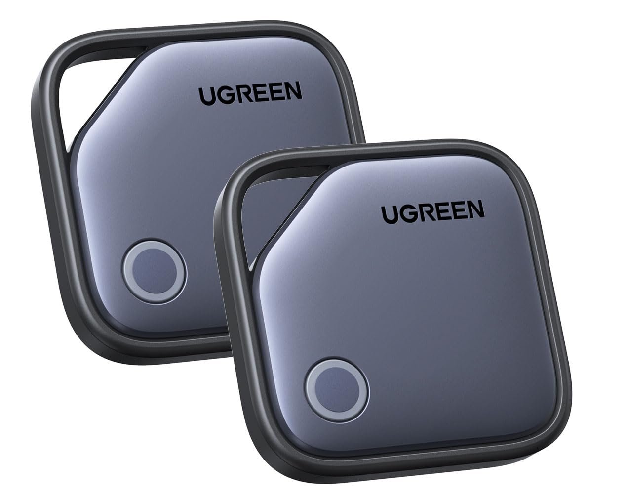 UGREEN 2 Pack FineTrack Smart Finder, Bluetooth Tracker Tag, 2-Year