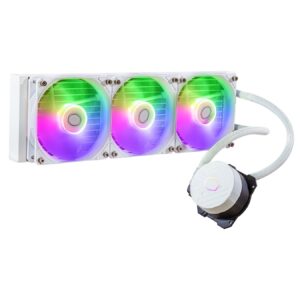 Cooler Master ML360L Core ARGB CPU Liquid Cooler - White | Support Intel